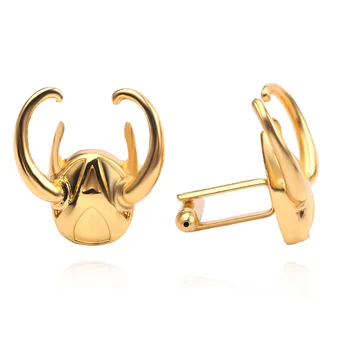 

Marvel's The Avengers Cosplay Cufflink Alloy Gothic Characters Cosplay Long Player Fans Collection Drop Ship