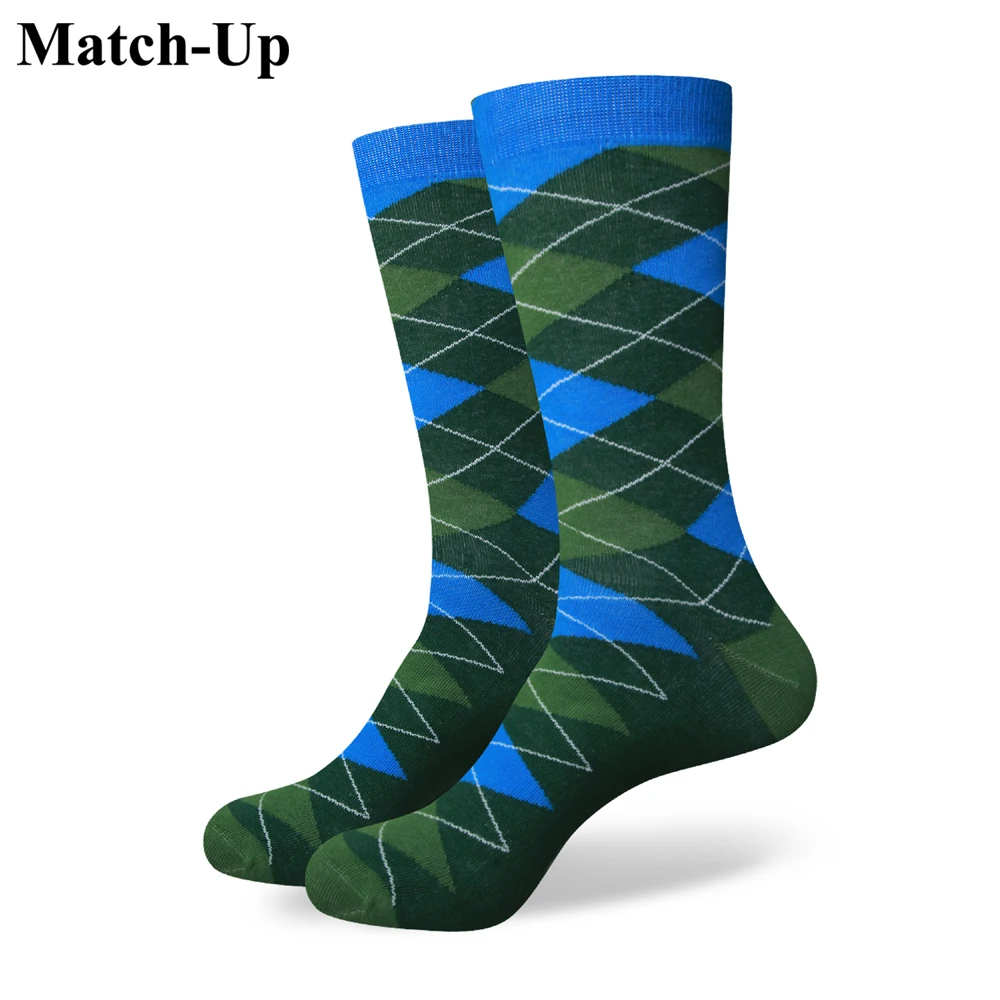 Мужские хлопковые носки Match Up бесплатная доставка разные цвета 100% хлопок