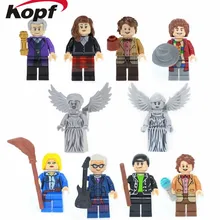 Супер Герои Доктор Кто Питер Капальди речная песня Плачущий Ангел два лица огненный шторм капитан америка строительные блоки Дети подарок игрушки