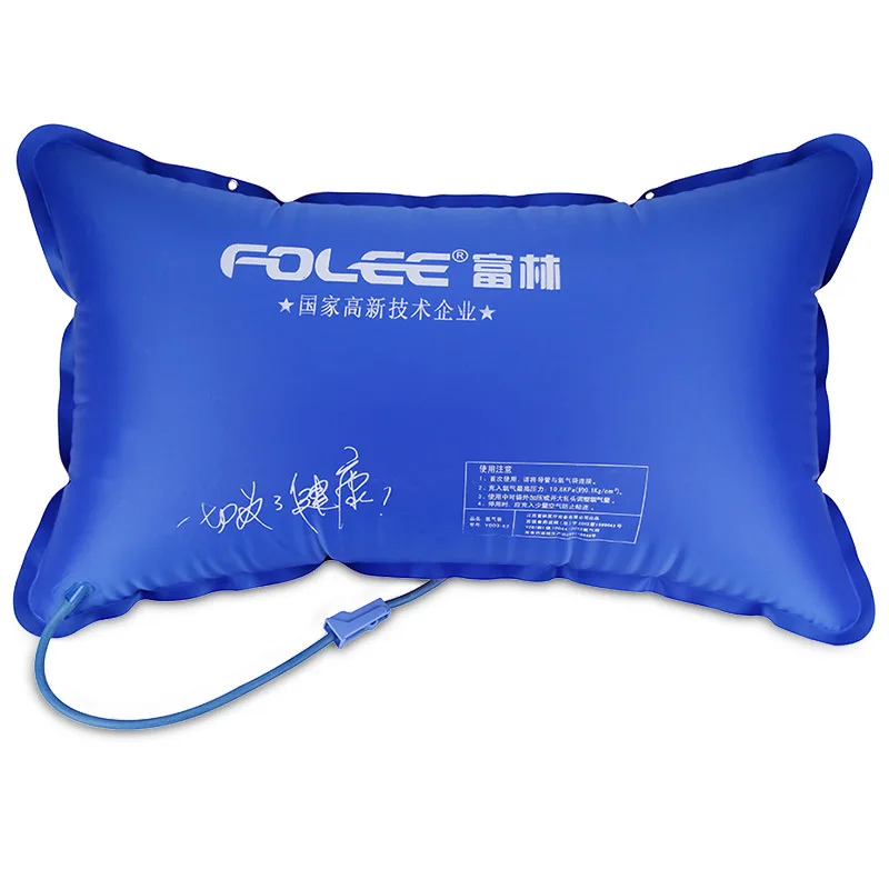 Folee 30L 40L 50L Plateeau Oxygen Bag Household Large Capacity Portable Oxygen Bag for Pregnat Elderly Silicone Tube Oxygen bag