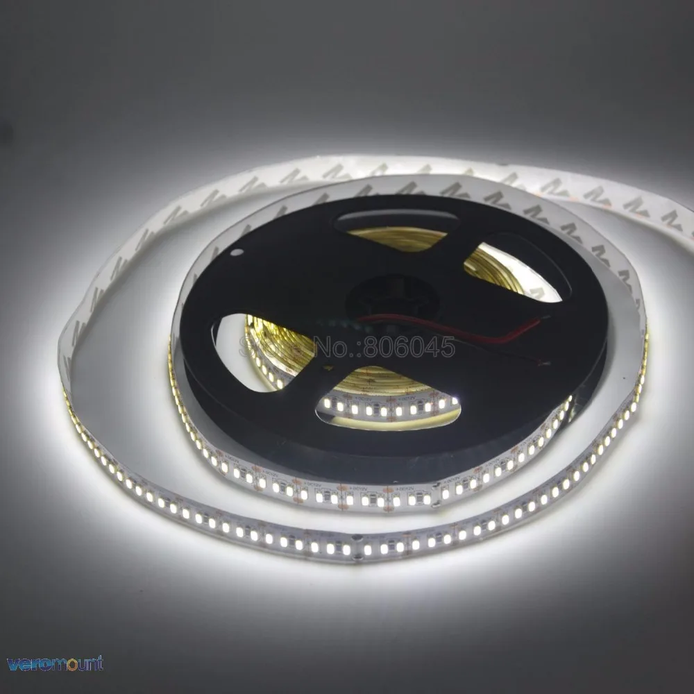 5 м 1200 светодиодный S 12 в 3014 SMD Светодиодная лента 240 светодиодный/м 3014 гибкая светодиодная лента e светодиодный светильник Холодный белый Теплый белый IP20/IP67 водонепроницаемый