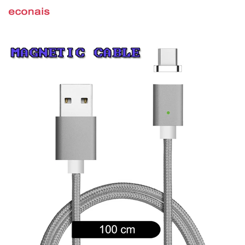 

CANDYEIC Magnetic Cable for Samsung S10 Huawei Nova4 OPPO Reno Vivo X27 Oneplus 6T Honor V20 Phone Data Wire Magnetic Charger