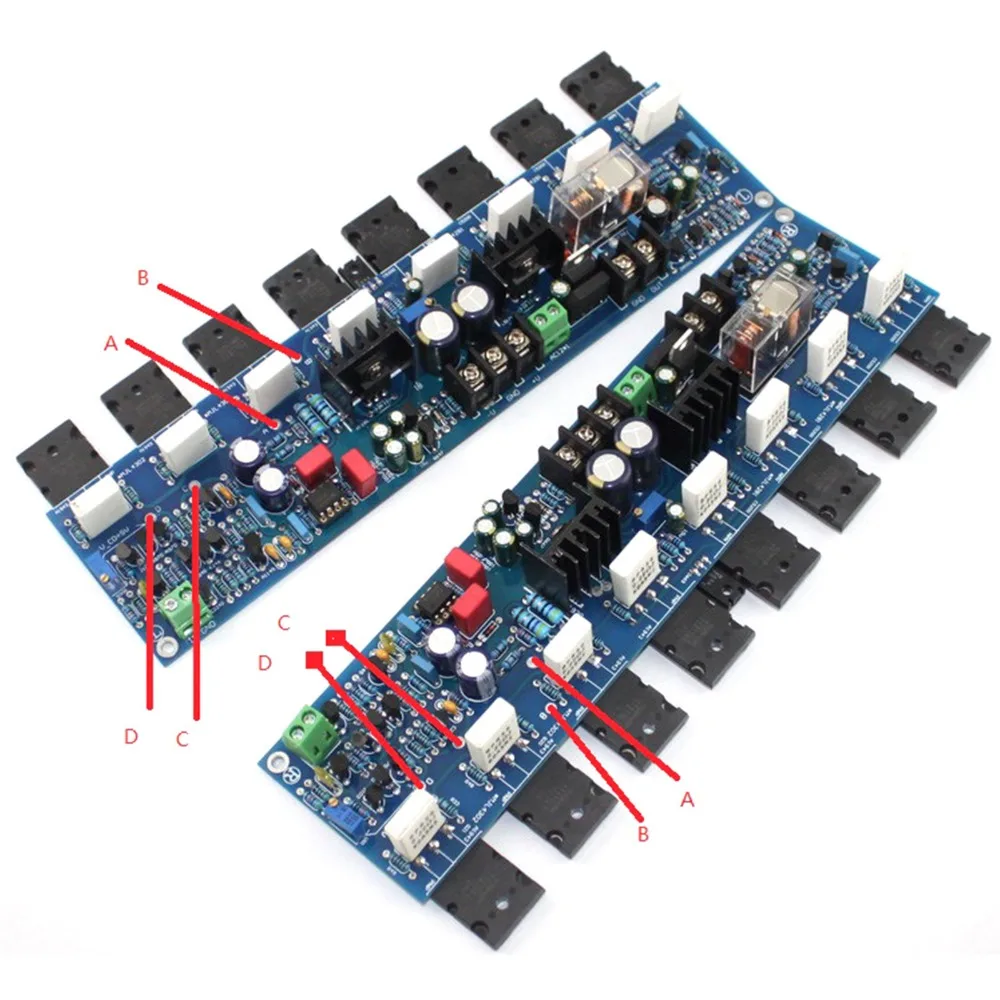 

One Pair E405 High quailty Amplifier board HIFI Reference Accuphase circuit Power AMP board A1943/C5200 2SA1930/2SC5171