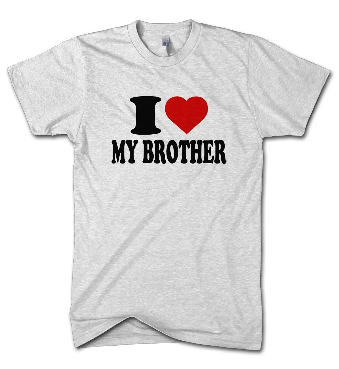 I Love My Brothers Images I Love My Brother T Shirt Top Heart Gift Men Girl Women Boy Family Bro  Brothers Cool Casual Pride T Shirt Men Unisex New Tshirt|T-Shirts| -  Aliexpress