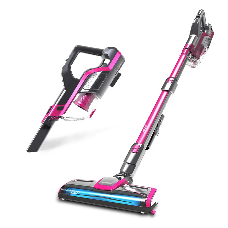 2 In 2 Portable Household Wireless Vacuum Cleaner 2200mAh Handheld High