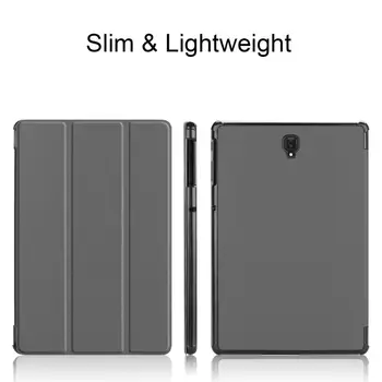 

Magnetic Flip Stand PC Hard Cover Smart PU Leather Case For Samsung Galaxy Tab S4 10.5 2018 SM-T830 T835 T837 For Galaxy Tab S4