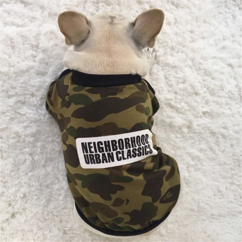 Camouflage Pet Dog Jacket Cotton Pet Dog Clothes Warm Coats Jackets For