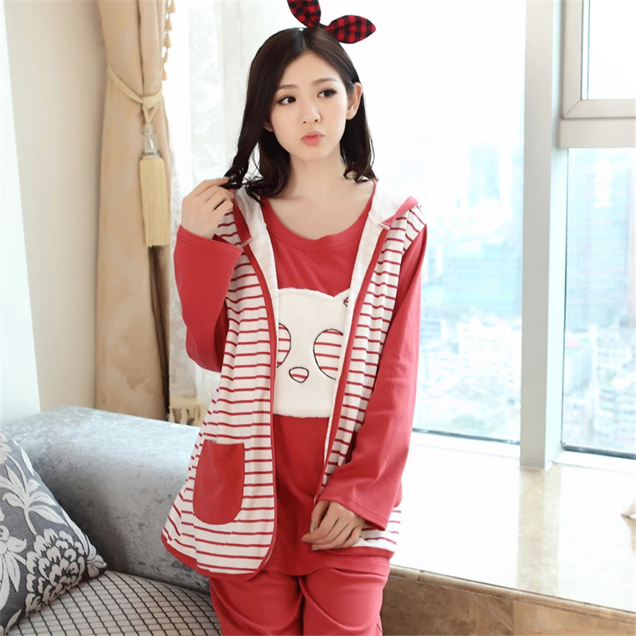 nursing winter pyjamas