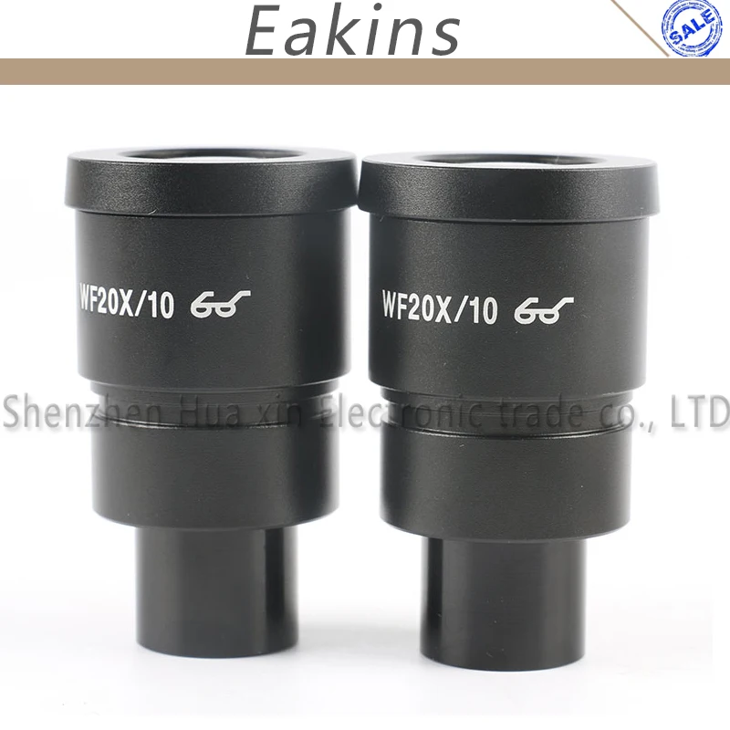 Stereo lens WF20X/10 Eyepiece for Stereo Microscope High Eye-point Wide Angle Optical Lens Mounting Size 30mm Field of View 10mm Stereo lens WF20X/10 Eyepiece for Stereo Microscope High Eye-point Wide Angle Optical Lens Mounting Size 30mm Field of View 10mm