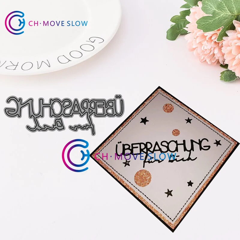 

2019 New Arrival CH SURPRISE Stencil Metal Cutting Dies For Scrapbooking Practice Hands-on DIY Album Card Craft Decoration