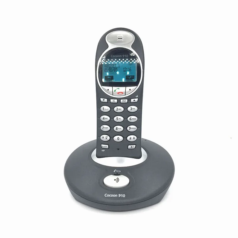 

Dect Cordless Telephone With Call ID FSK/DTMF Handfree Polytone Ringtones Graphic LED For Home Office Business Wireless Phone