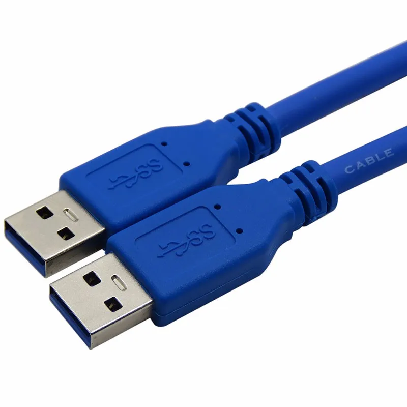 1 шт. Стандартный Супер Скоростной USB 3,0 кабель A папа к USB 3,0 A папа L = 1 м