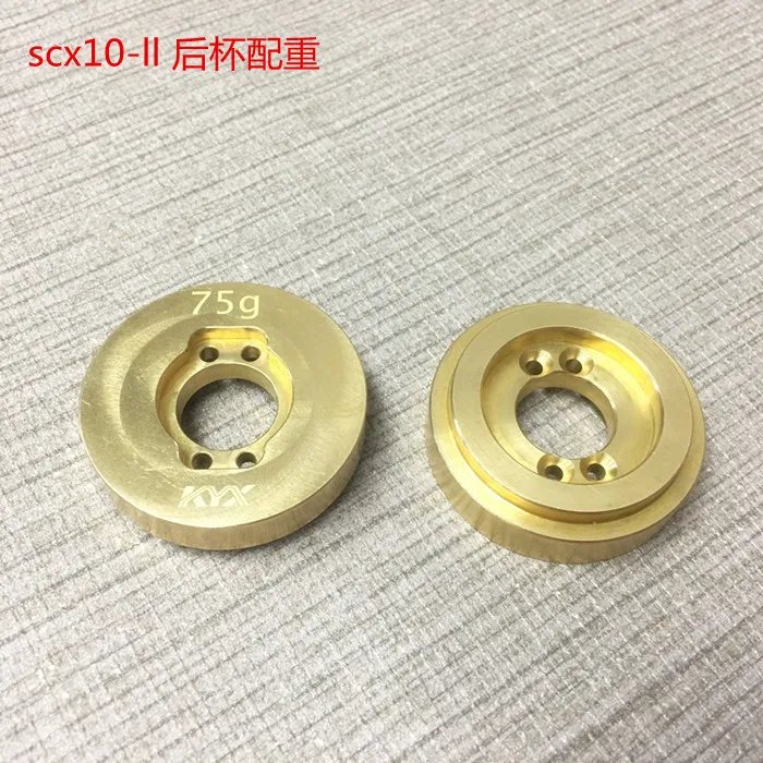 

kyx 1/10 rc crawlers upgrade parts axle lock-out portal drive housing for Axial scx10-ll