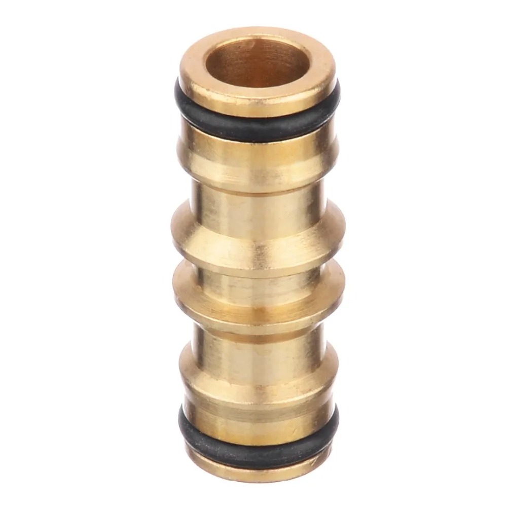 10 Type Threaded Brass Garden Hose Tap Connector Garden Water Pipe Quick Connectors Watering Irrigation Tools Mayitr