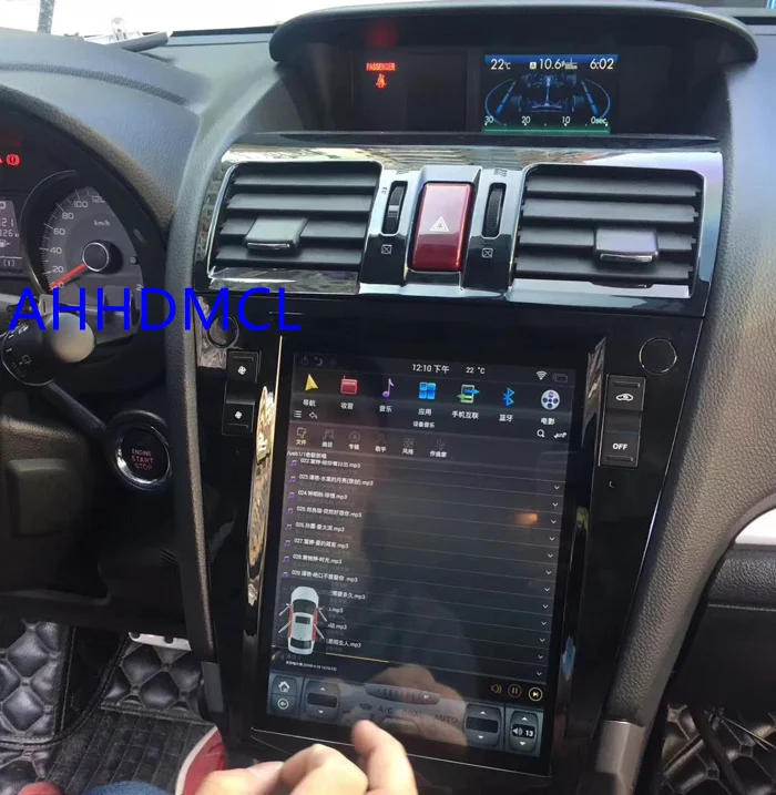 Sale Car PC PAD Tesla Style Multimedia Player Android 7.1 GPS For Forester XV Auto AC Edition 2012 2013 2014 2015 2016 2017 2