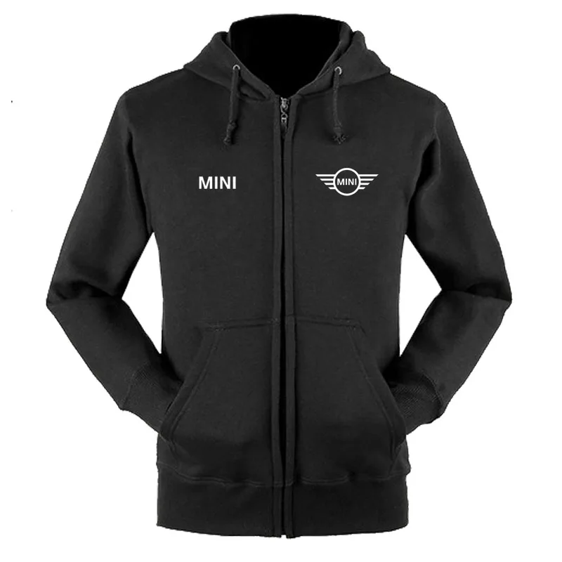 Толстовки на молнии с мини-логотипом, пальто на заказ, 4S, куртка с капюшоном на молнии