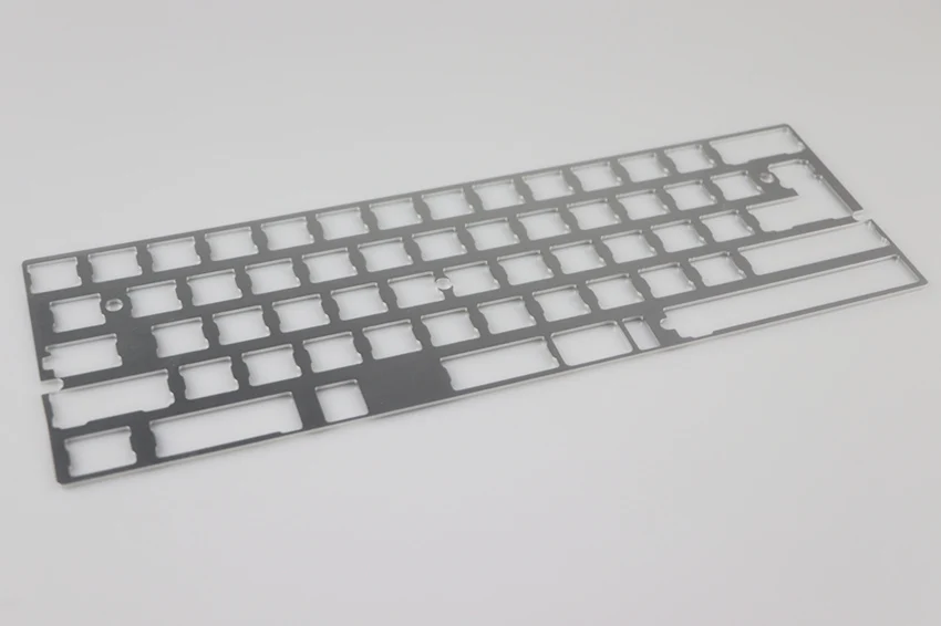 Классная джазовая пластина из алюминиевого сплава dz60 пластина для самостоятельной механической клавиатуры пластина из нержавеющей стали gh60