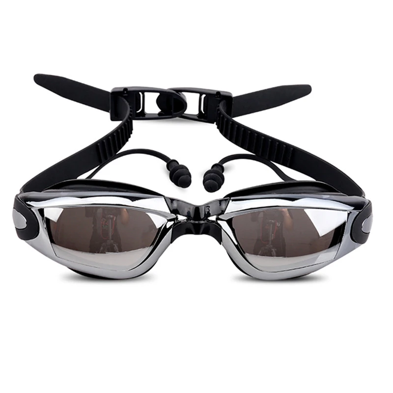 Profesionales Gafas de natación hombres Anti-vaho Gafas de natación a prueba de agua piscina subacuática Gafas Zwembril Gafas Natacion. A28