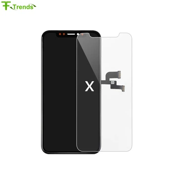 Fftrends 10pcs High Quality TFT  A +++  Display Touch Digitizer Assembly Repair For iPhone X LCD With Free Gift Tempered Film