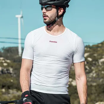 

Santic 2019 New arrival Men Cycling Base Layer Summer Jersey Cycling Tight MTB Road Bike Bicycle Running Sport M8C06022