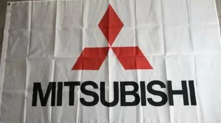 Белый флаг Mitsubishi | Дом и сад