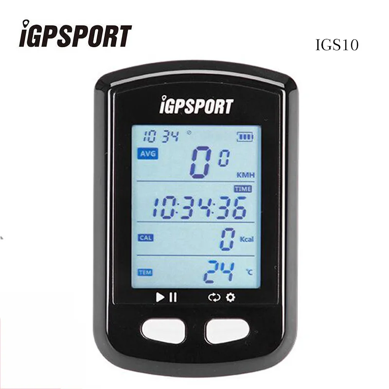 

IGPSPORT ANT+ GPS IGS10 Bike Speedometer Bluetooth Bicycle Computer Wireless Stopwatch Waterproof IPX6 Cycling Speedometer