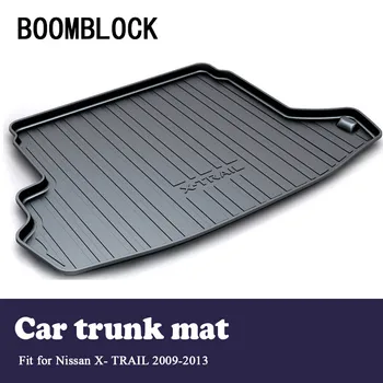 

BOOMBLOCK Car Special Trunk Floor Foot Mat Pad Non-slip Dustproof Interior Accessories For Nissan X-trail T31 2013 2012-2009