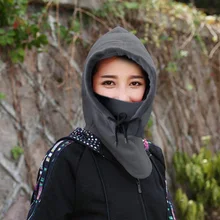 Тактические занятия спортом на открытом воздухе, Толстая с капюшоном, Ветрозащитная маска теплый для катания на лыжах, верховой езды маски MC889