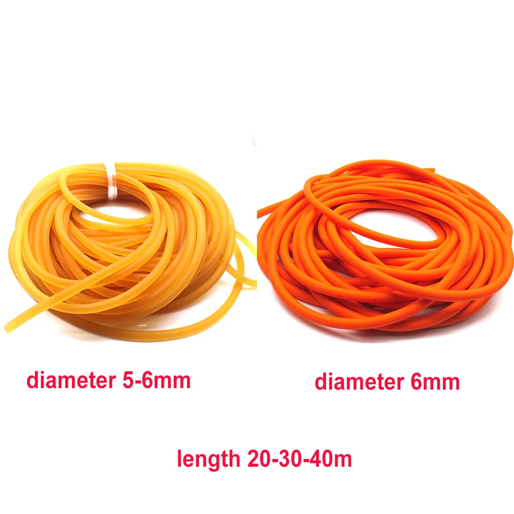 

10-30 Meter Diameter 5-6MM Solid Elastic Rubber (without hole) Natural Latex Yoga rope Used For Sports Exercise and fitness