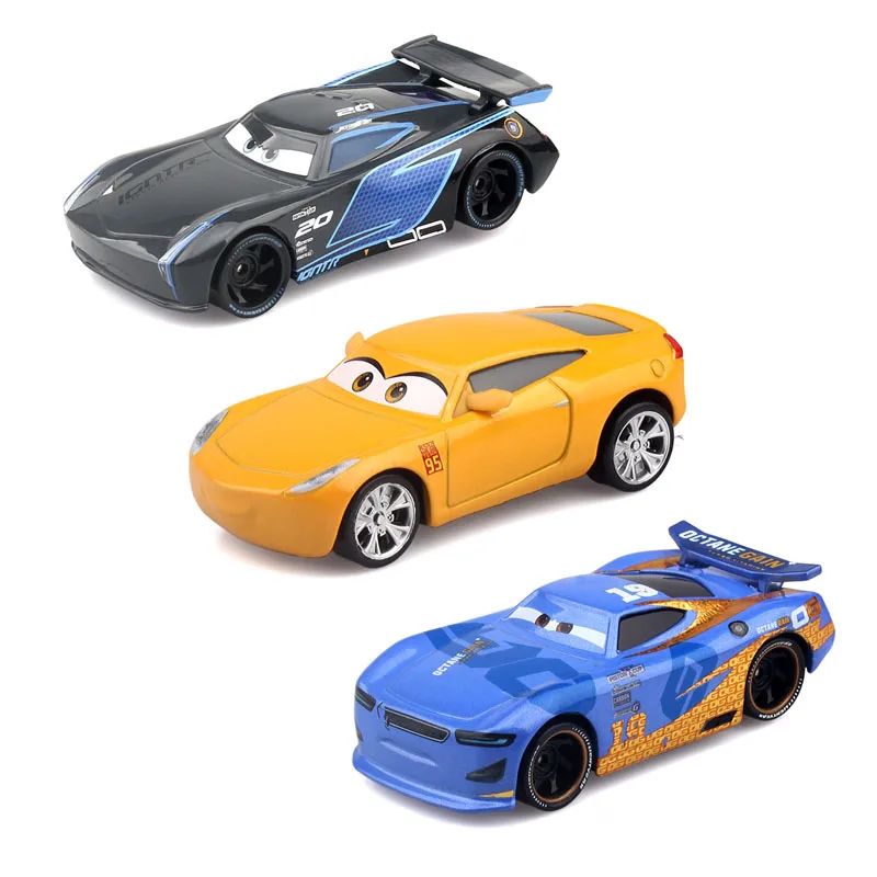 Pixar CARS 2 игрушки DieCasti автомобиль мета Сплав Классический до 7 лет черный шторм KuJie
