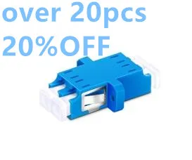

LC UPC connector optical adapter Duplex Single mode Plastic Fiber Optic Adapter, Fiber Optic Connector FTTH