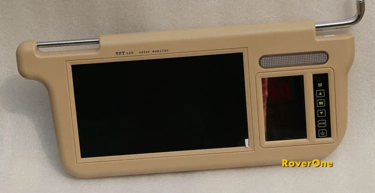 2 шт. X 7 ''дюймовый автомобильный солнцезащитный козырек зеркало авто мобильный аудио видео HD автомобильный универсальный солнцезащитный козырек TFT ЖК-монитор Солнцезащитный козырек монитор