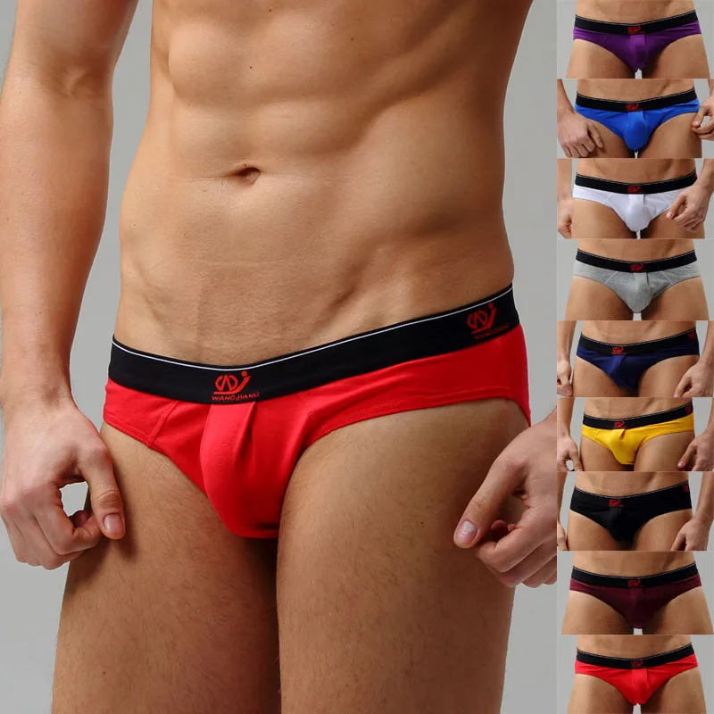 Buy Mens Briefs Cotton Breathable Sexy Gay Men