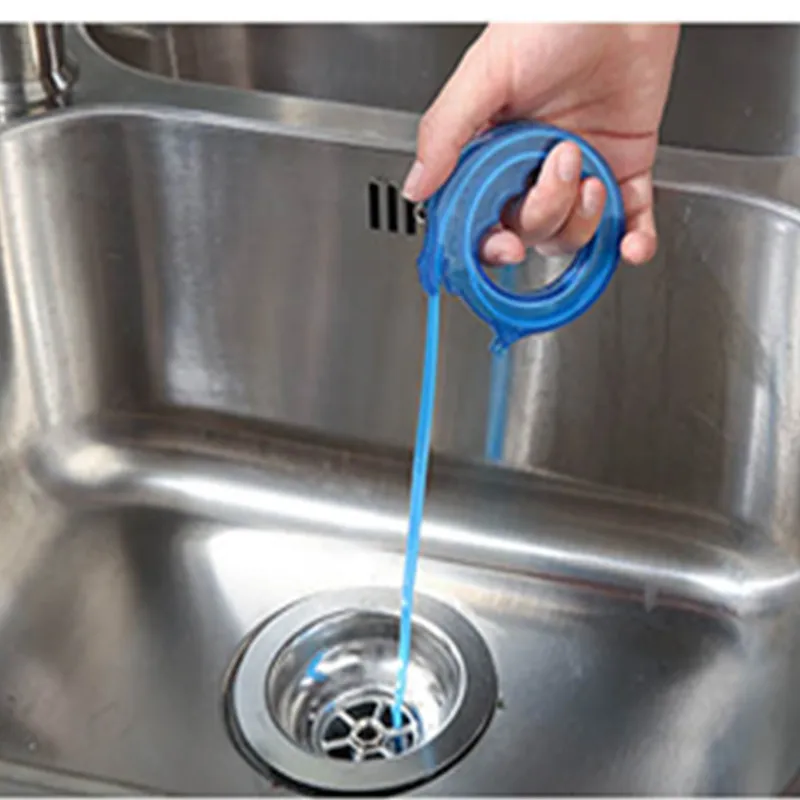 1 pcs home cleaning brushes tools drain sink cleaner bathroom unclog sink tub snake brush hair - Kitchen Sink Tools 1 pcs home cleaning brushes tools drain sink cleaner bathroom unclog sink tub snake brush hair - Kitchen Sink Tools
