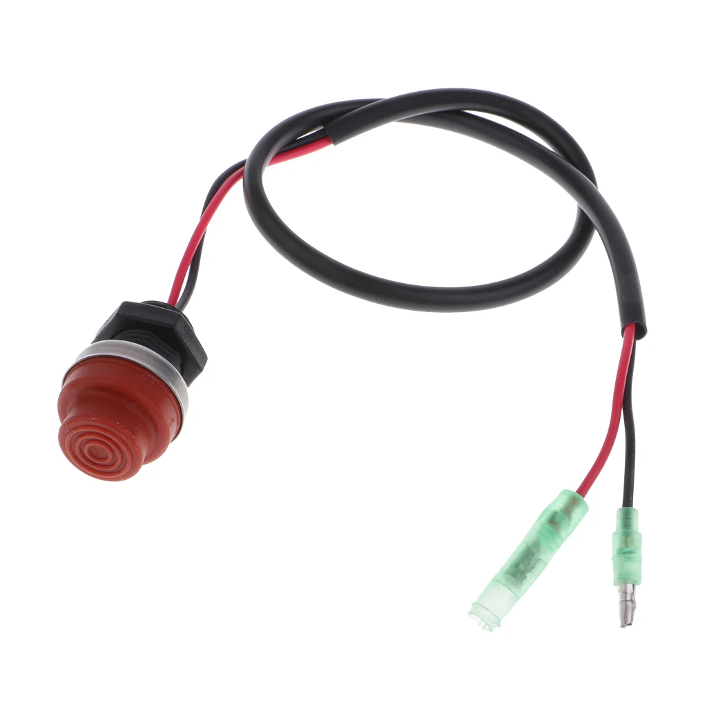 1 Pcs Outboard Cut Off Switch Boat Motor Emergency Kill Stop Switch For Yatch Outboard Engine Protect 17.72 Inch