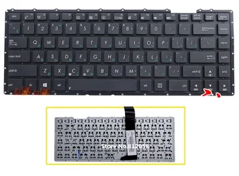 

SSEA NEW RU Keyboard NO frame For Asus X401 X401A X401K X401U X401E laptop Russian Keyboard