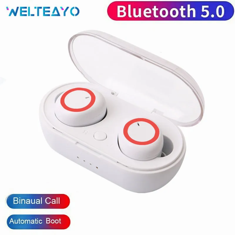 Беспроводные наушники Bluetooth 5 0 IPX5 водонепроницаемая Спортивная гарнитура стерео