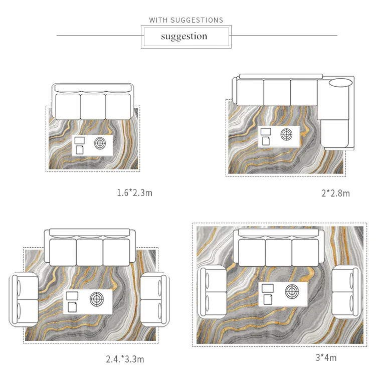 Современный ковер в скандинавском стиле для украшения дома, спальни, ковра для дивана, ковер для гостиной, кабинета, коврики из полипропилена, большой напольный коврик