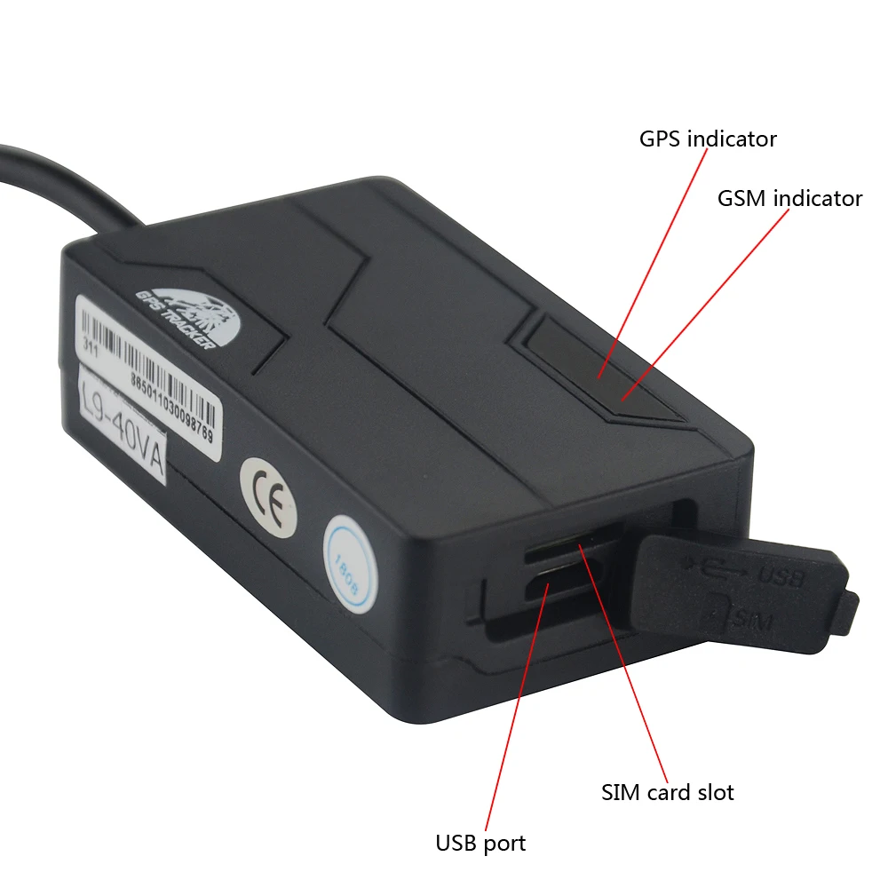 Coban мини-gprs GSM для транспортного средства, мотоцикла, автомобиля gps трекер TK311 отслеживание выключение двигателя система безопасности