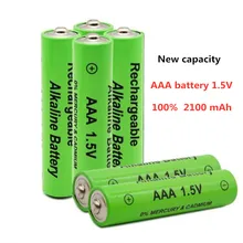Новинка AAA батарея 2200mah 1,5 V Щелочная AAA аккумуляторная батарея для дистанционного управления игрушечный светильник Batery