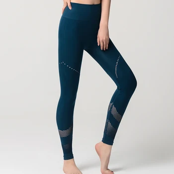 

Mesh Sport Legging Women Yoga Pants Leggings For Fitness Sportswear Gym Leggings Soft Running High Waist Sports Seamless Pants