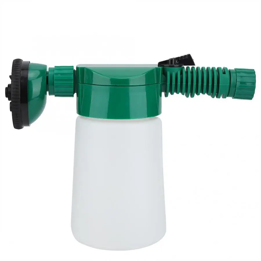 Multi-function 750ml Garden Irrigation Spray Bucket Plant Flower Spraying Bottle Can 4 Misting Nozzle Sprayer