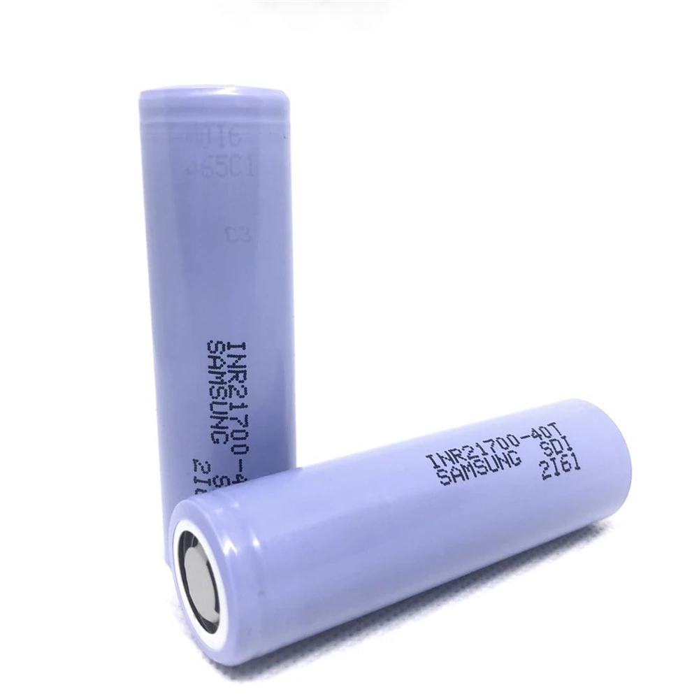 Батарея для 21700 40t 4000mah 30a батарея электрической сигареты и отвертки инструмент