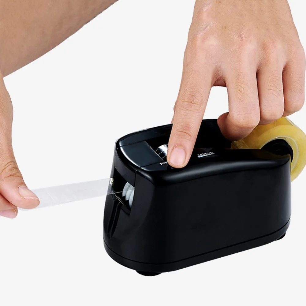 

Portable Automatic Electric Tape Dispenser Adhesive Cutter Cutting Packaging Machine Heavy Duty