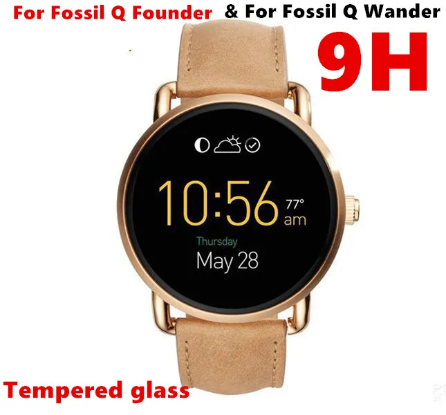 watch screen protector fossil