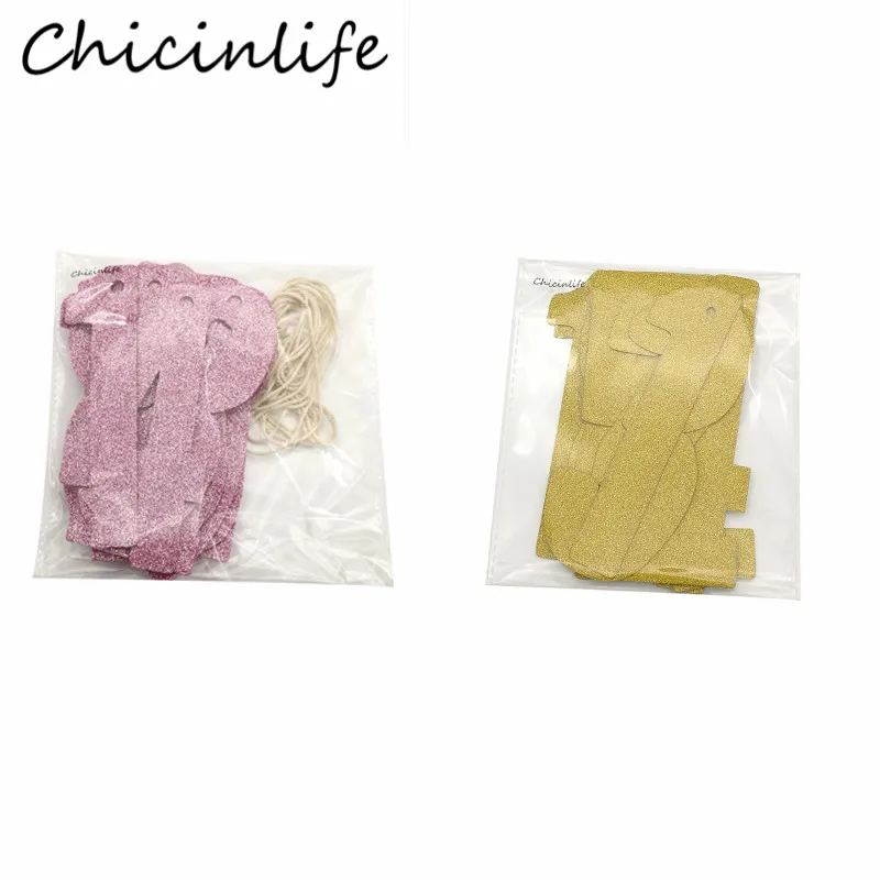 Chicinlife 1 комплект Золотой/Розовый 12 месяцев номер фото плакат день рождения