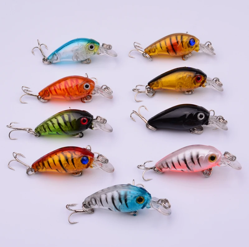 6pcs Mixed Spinner Fishing Lures Bass CrankBait Crank Bait Tackle Spinnerbaits