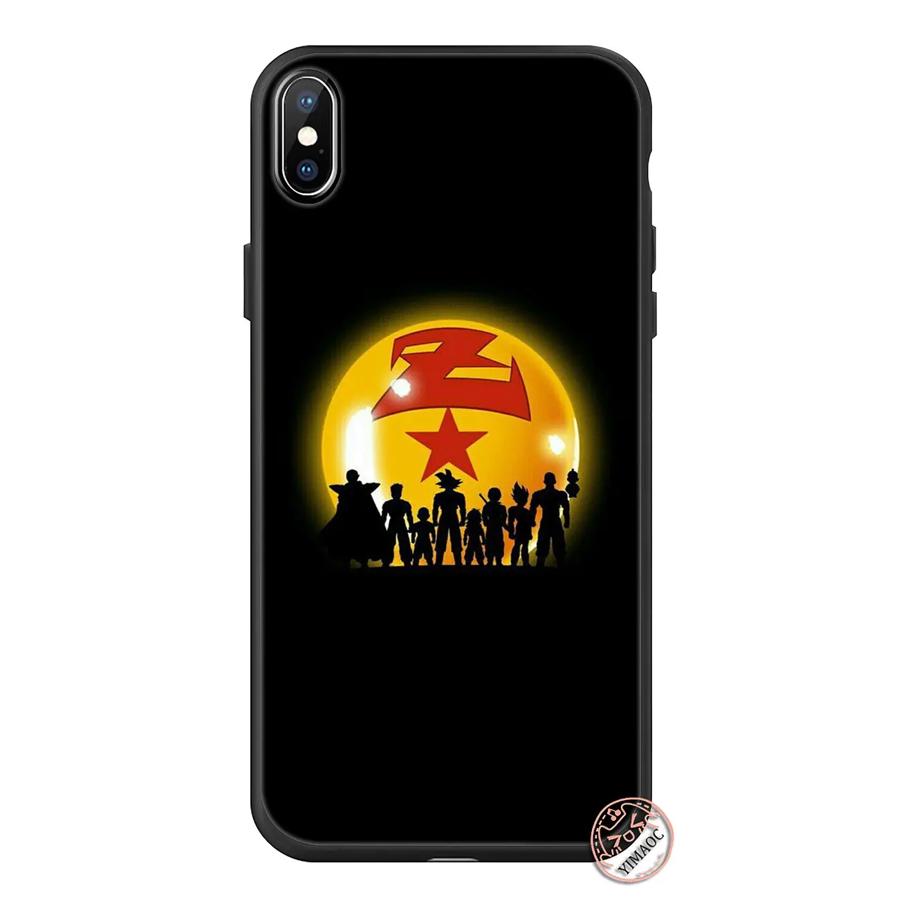 YIMAOC Dragon Ball z Goku Мягкий силиконовый чехол для телефона iPhone 11 Pro XS Max XR X 6 6S 7 8 Plus 5 5S SE 10 TPU черный чехол - Цвет: 5