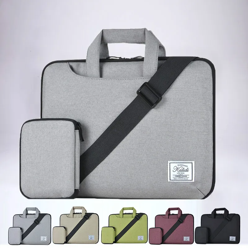 Slim Light Weight Laptop Case Bag With Digital Pouch For Macbook Pro 13
