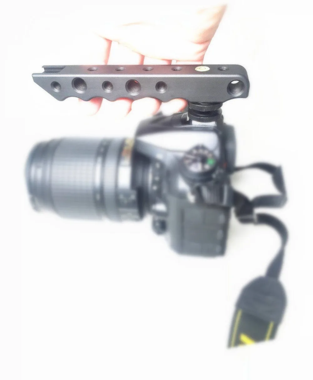 Black Universal Cold / Hot Shoe Handle Grip Max. Load 3KG for Low Angle